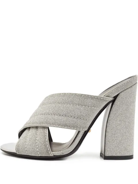Gucci Pre-Owned 105mm sandals Silver 1117716