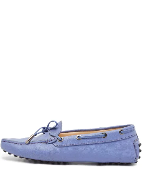 Tod's Vintage 2024 bow-embellished loafers Blue 1113039