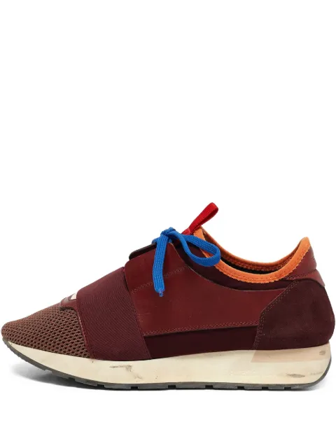 Balenciaga Pre-Owned leather sneakers Red 1108329