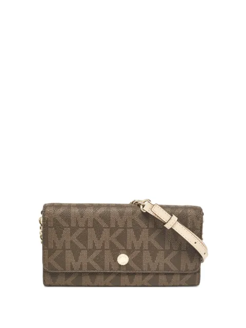 Michael Kors Vintage monogrammed clutch bag Brown 1086590