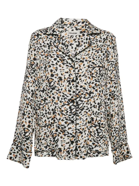 Zadig&Voltaire animal-print shirt White 1048257