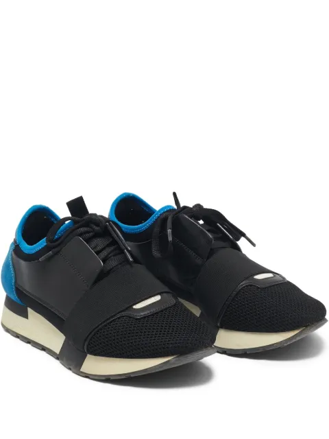 Balenciaga Pre-Owned mesh-panelled sneakers Black 1101787