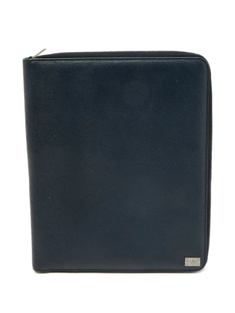 Dolce & Gabbana Pre-Owned leather business organizer Blue 1122003