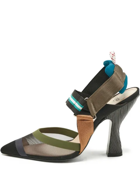Fendi Pre-Owned 110mm Colibri pumps Multicolour 1117449