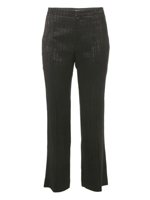 Isabel Marant Vintage pre-owned lurex trousers Black 1097060