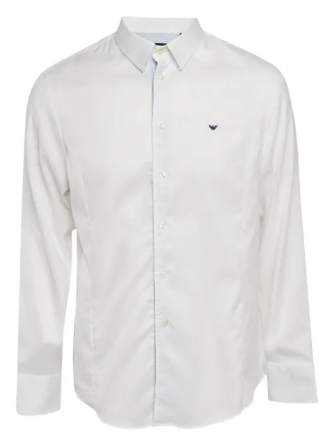 Emporio Armani Pre-Owned cotton shirt White 1085368