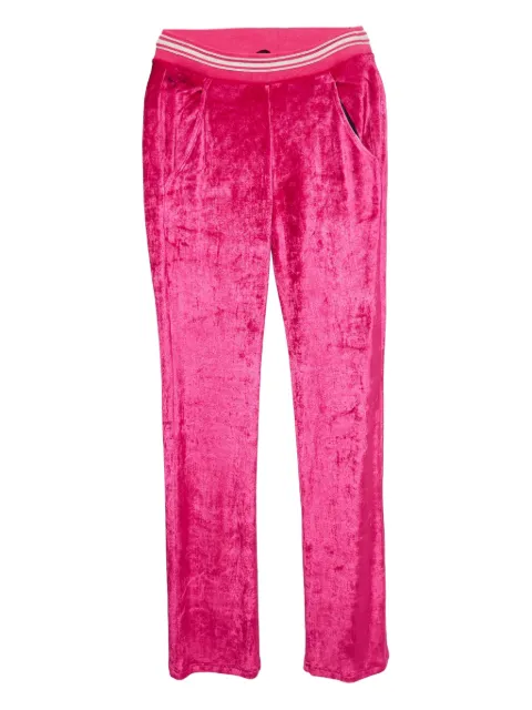 Roberto Cavalli Vintage pre-owned velvet track pants Pink 1047458
