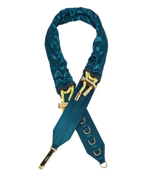 Fendi Pre-Owned x Chaos satin shoulder strap Blue 1021132