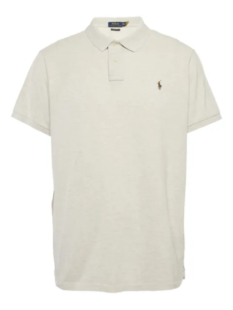 Polo Ralph Lauren Vintage logo-embroidered polo shirt Grey 1112758