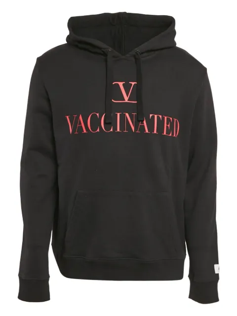 Valentino Garavani Pre-Owned VLogo hoodie Black 1121560