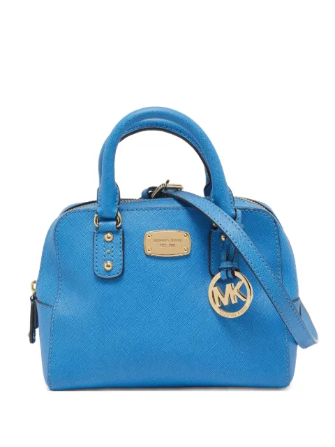 Michael Kors Vintage pre-owned textural leather handbag Blue 1101896