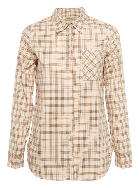Burberry Pre-Owned checked shirt Pink 1038369