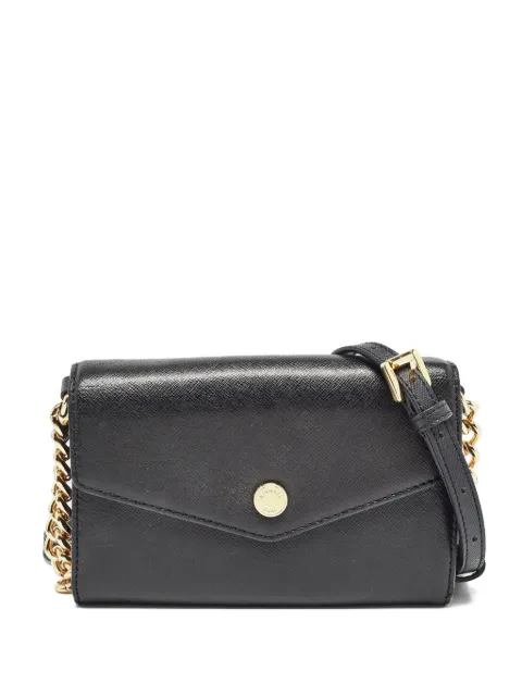 Michael Kors Vintage Pre-owned leather crossbody bag Black 981290