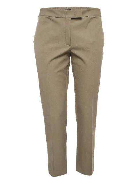 JOSEPH straight-leg trousers Green 973859