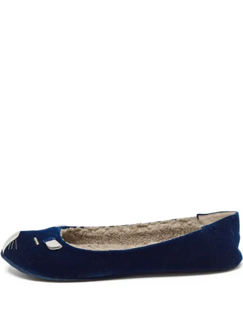 Marc Jacobs Vintage cat face ballet flats Blue 961197