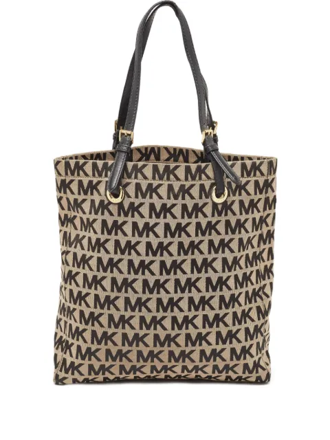 Michael Kors Vintage monogram-canvas tote bag Black 998112