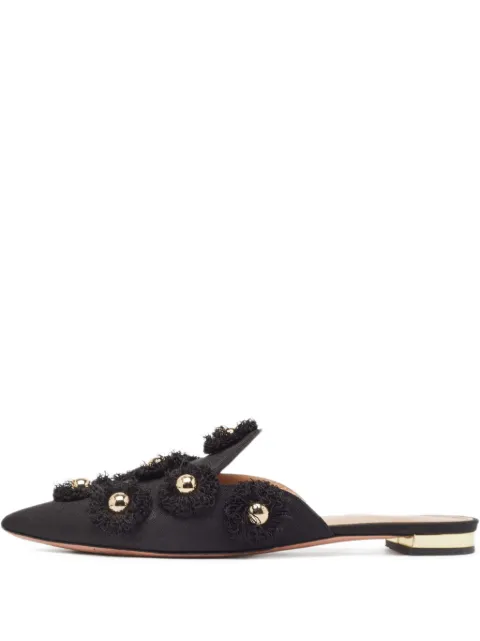 Aquazzura Sunflower mules Black 986394