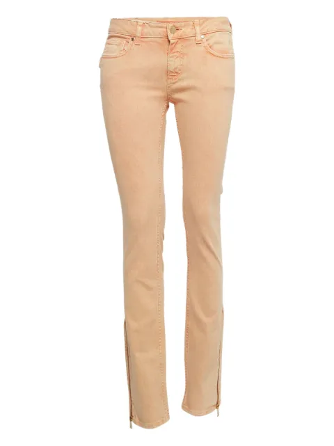 Zadig&Voltaire pre-owned zip-hem jeans Orange 961570