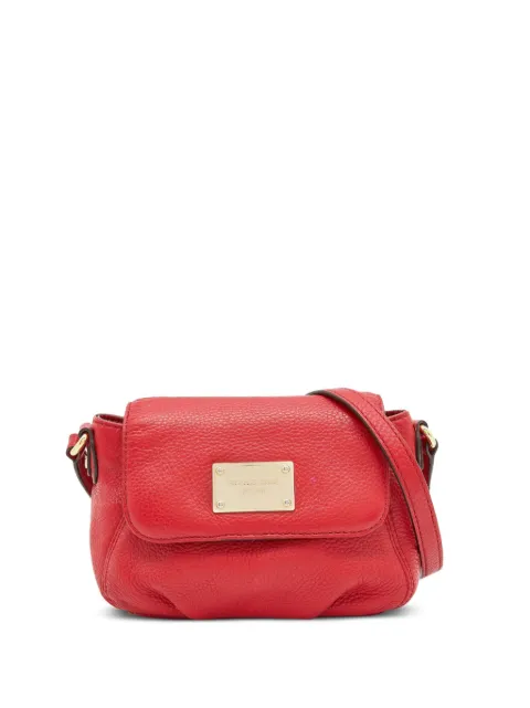 Michael Kors Vintage grained-leather mini bag Red 828037