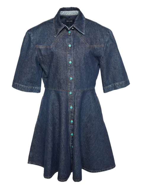 Sportmax Vintage button-down denim dress Blue 901724