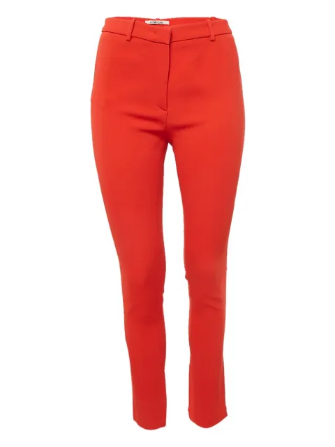 Roberto Cavalli Vintage crepe tailored trousers Orange 1110596
