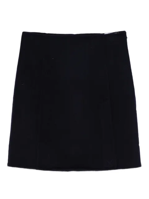 P.A.R.O.S.H. panelled wool skirt Blue LEAK25D621522