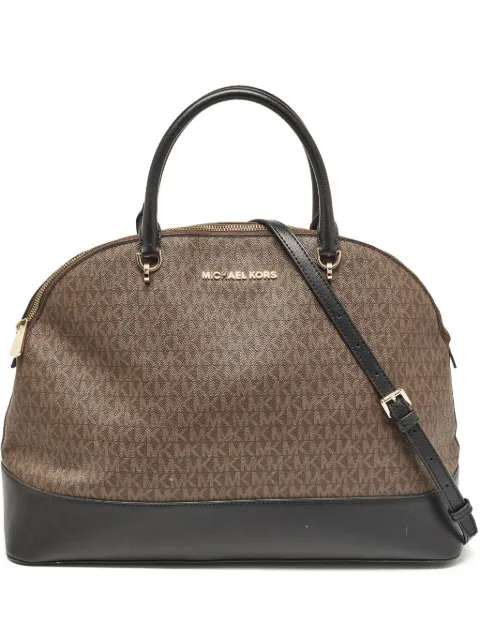 Michael Kors Vintage Emmy Dome satchel bag Brown 1106221