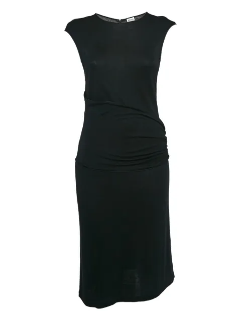 Armani Vintage draped dress Black 1073042