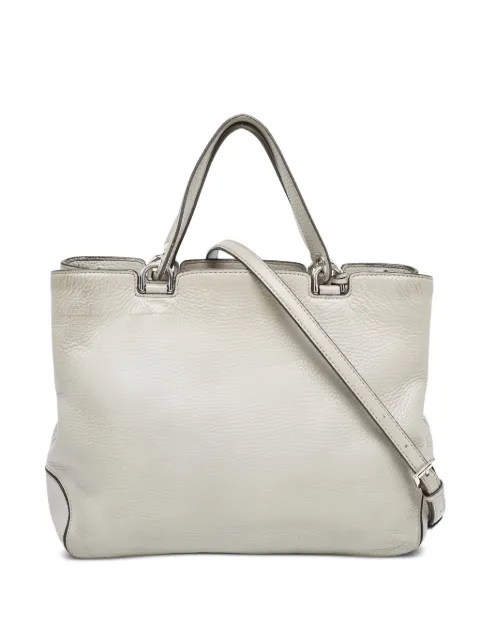 Michael Kors Vintage pre-owned Anabelle leather tote bag Grey 928386