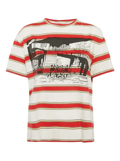 Stella McCartney Pre-Owned striped T-shirt White 1107710