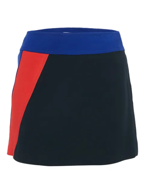 Miu Miu Pre-Owned panelled mini skirt Blue 1104988