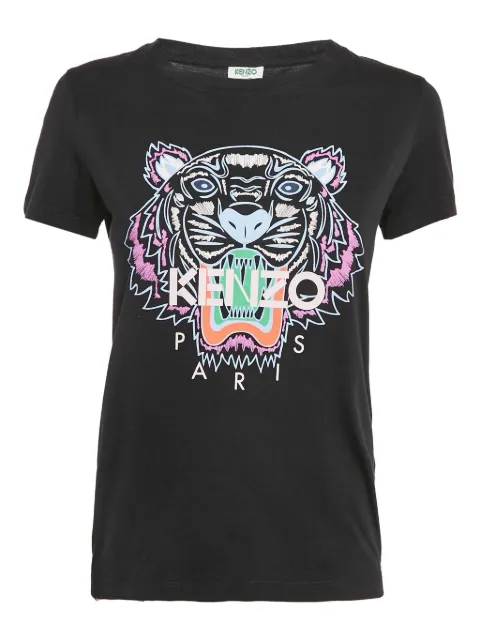 Kenzo Pre-Owned Tiger T-shirt Black 1105253