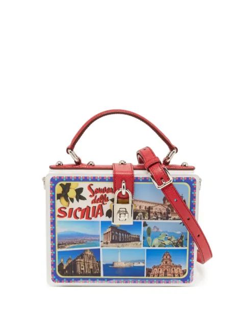 Dolce & Gabbana Pre-Owned 2024 Della Sicilia mini bag White 1097038