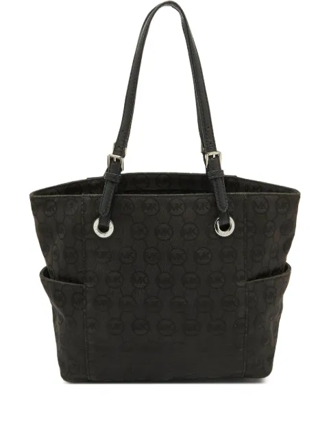 Michael Kors Vintage pre-owned Jet Set monogrammed tote bag Black 1095523