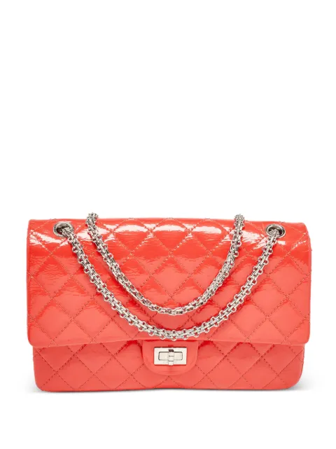 CHANEL Pre-Owned 2010-2011 2.55 Reissue shoulder bag Orange 1099586
