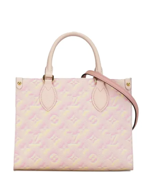Louis Vuitton Pre-Owned OnTheGo PM tote bag Pink 1068668