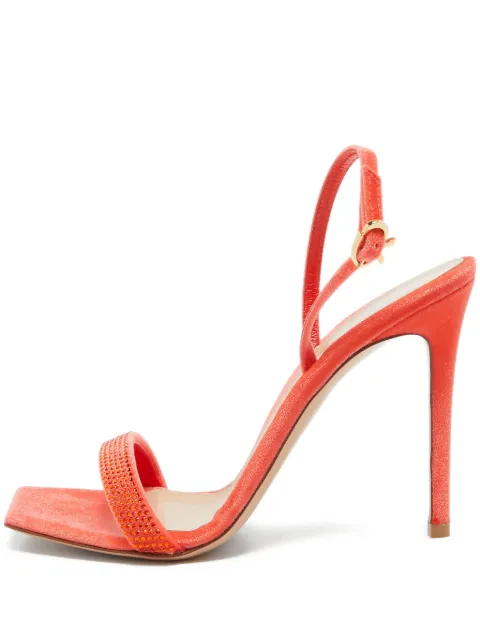 Gianvito Rossi pre-owned 110mm Britney strappy sandals Red 953038