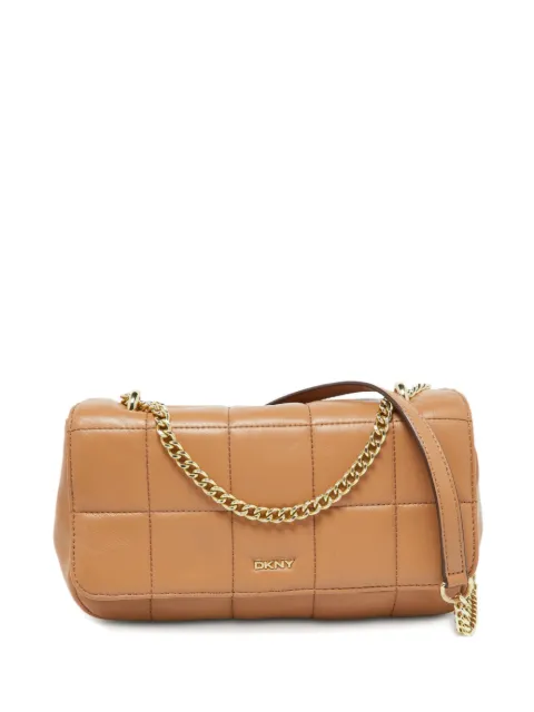 DKNY Vintage quilted chain-strap shoulder bag Neutrals 1044946