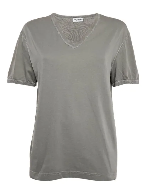 Dolce & Gabbana Pre-Owned cotton t-shirt Grey 1108319