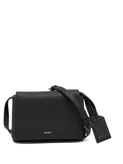 DKNY Vintage leather crossbody bag Black 1101778