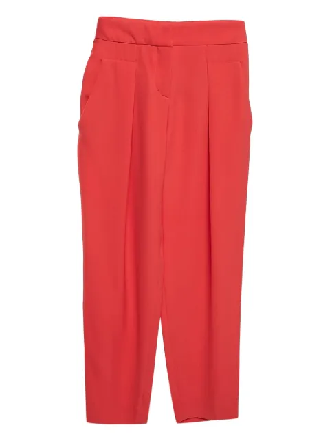 Giorgio Armani Pre-Owned silk wide-leg trousers Pink 1083082