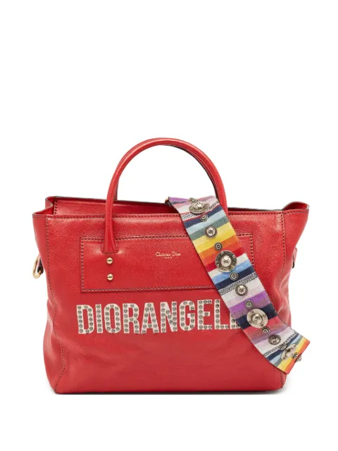 Christian Dior Pre-Owned Diorangeles tote bag Red 1065274