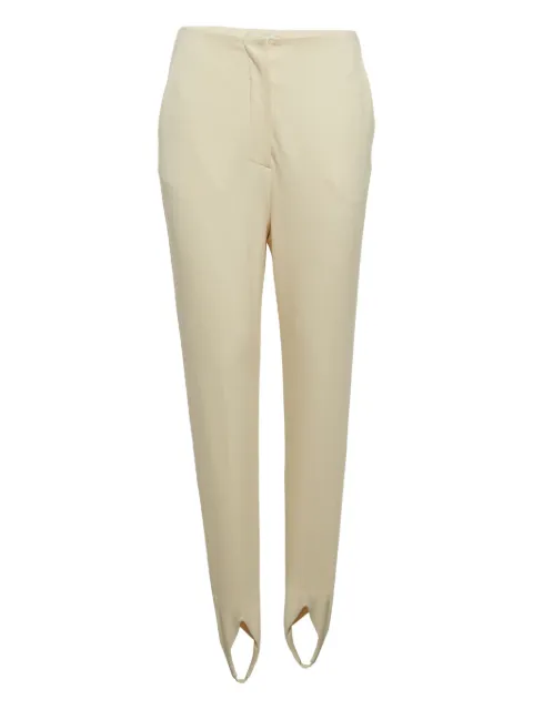 Nanushka Pre-Owned straight-leg trousers Neutrals 1042204