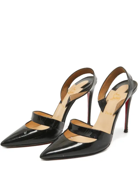Christian Louboutin Pre-Owned leather heeled pumps Black 1003644