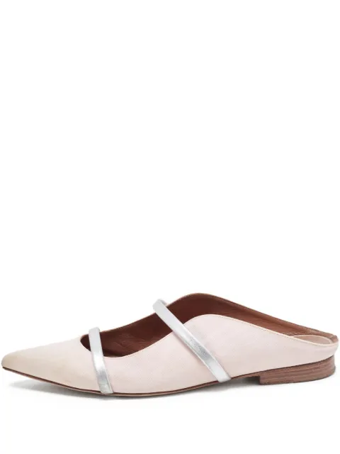 Malone Souliers leather ballet flats Pink 895893