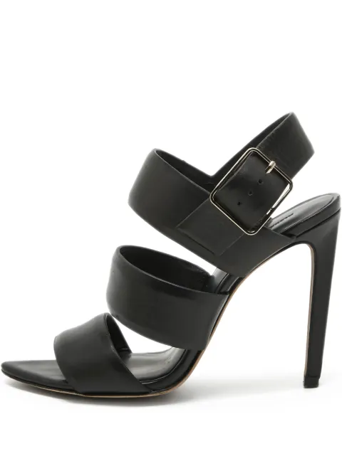 Pre-Owned Alexander Wang 2024 100mm slingback pumps Black 932788