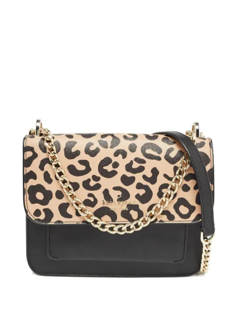 Kate Spade leopard-print crossbody bag Black 929757