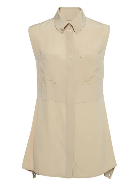 Burberry Pre-Owned silk shirt Neutrals 953385