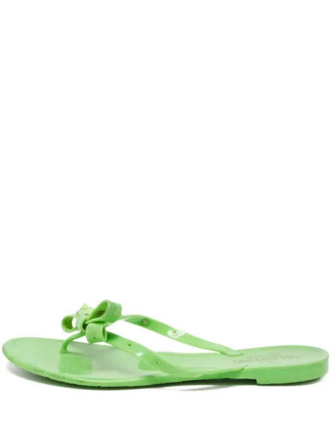 Valentino Garavani Pre-Owned Rockstud sandals Green 964429