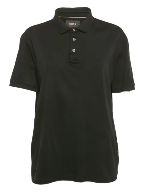 BOSS pre-owned short-sleeved polo shirt Black 1109179
